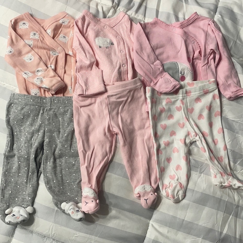 Lot of 2-Piece Newborn Sets